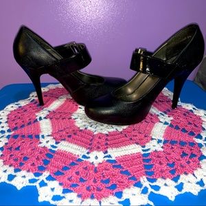 ANDREA HEELS ALL BLACK